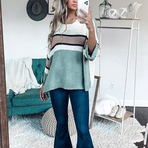 Blushing Brunette Sweater-small